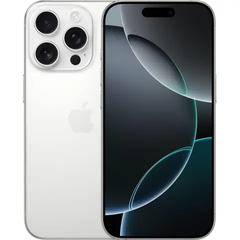 Apple iPhone 16 Pro 256 GB Titan-Weiß