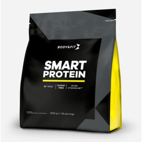 Body&Fit Smart Protein Strawberry Milkshake 1 kg (35 shakes)