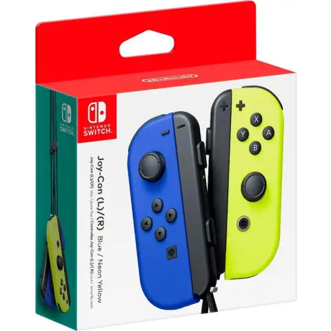 Nintendo Switch Joy-Con Pair (Blue/Neon Yellow)