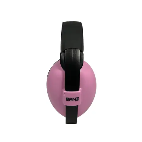 Baby Banz Bubzee Baby Earmuffs 0-2 years Petal Pink