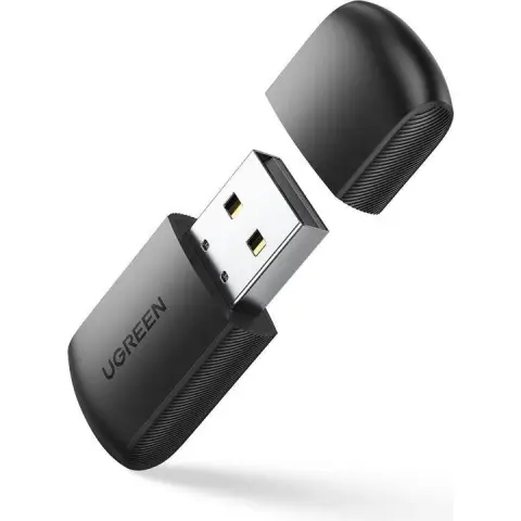 Ugreen dual-band adapter external USB network card - WiFi 11ac AC650 black (CM448)