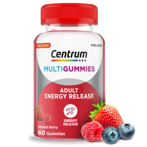 Centrum Energy Release Gummy Multivitamins for Adults, 60