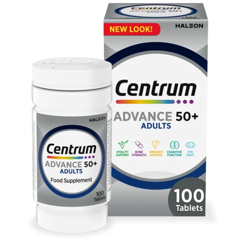 Centrum Advance 50+ Multivitamins & Vitamin Tablets, 100