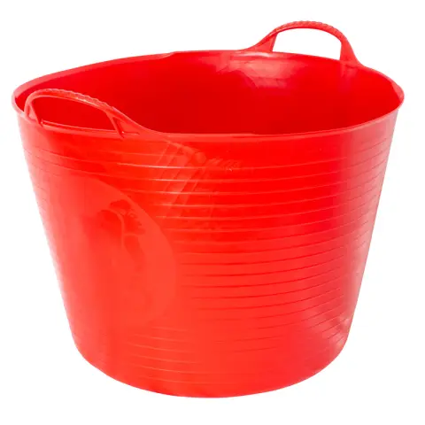 Tub Trug Flexible Red 42l