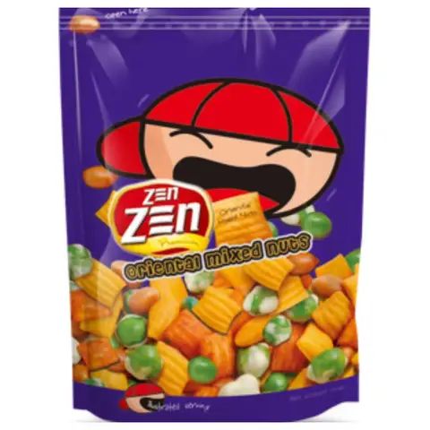 Zenzen Oriental Mixed Nuts Snack Pack， 120g