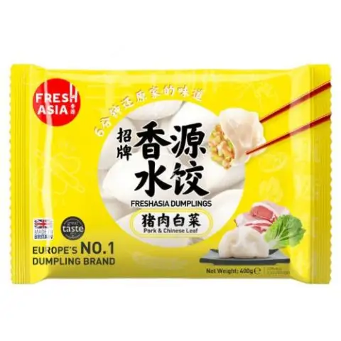 FRESHASIA Pork & Chinese Leaf Dumplings 400g/pack