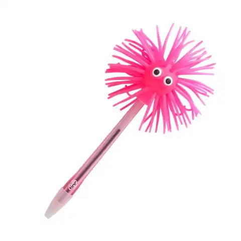 Tinc Fuzzy Guy Pen - Pink