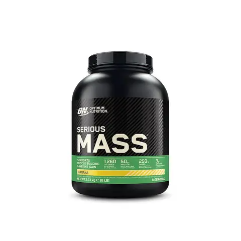 Optimum Nutrition Serious Mass koekjes & room 5,45 kg (16 porties)