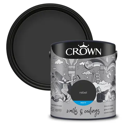 Crown Matt Emulsion Rebel 2.5L