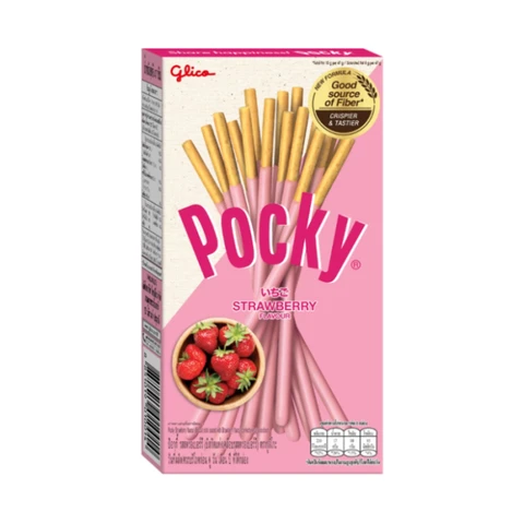 Glico | Pocky Koekjes Stok Aardbei Smaak 45g ID