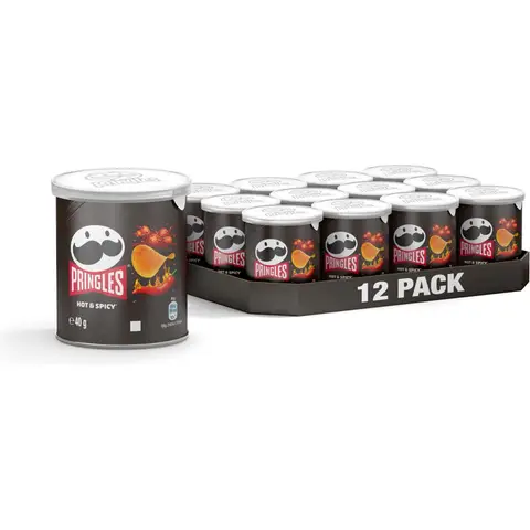 Pringles Hot & Spicy 12x40g Pittig