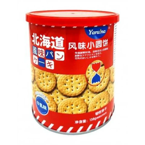 Hokkaido Kleiner Runder Kuchen (Milch) 138g