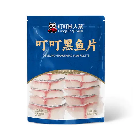 DingDingFresh SNAKEHEAD FISH FILLETS 250g