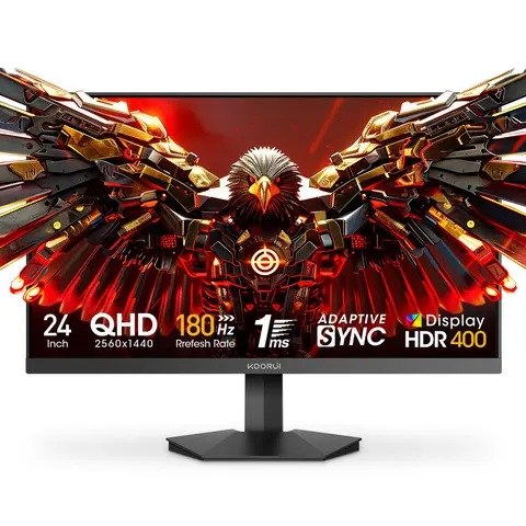 KOORUI G2421V 24" QHD 180Hz Gaming Monitor