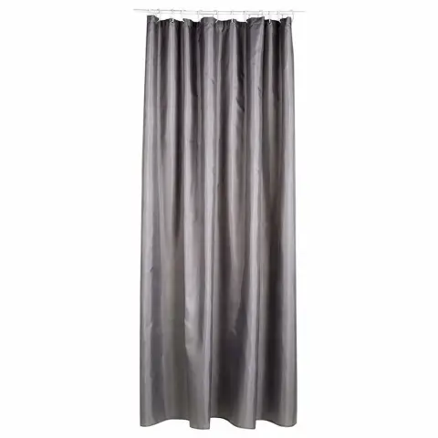 5Five Duschvorhang - 180 x 200 cm - Grau