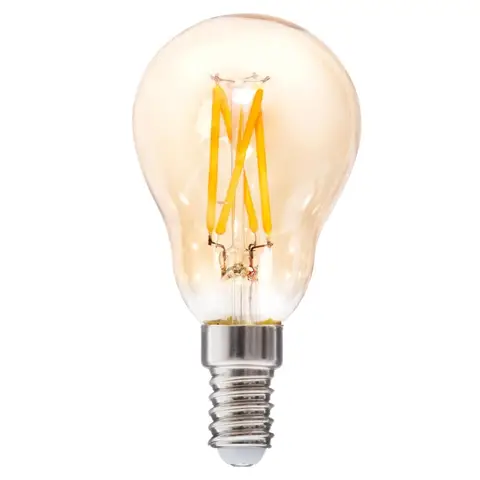 Atmosphera Standaard LED Lamp - E14, 2W, Amber