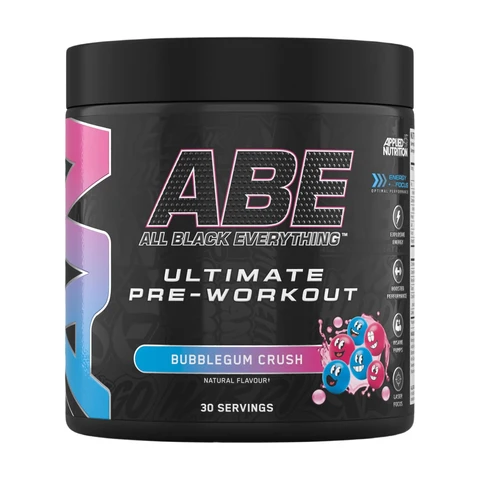 Applied Nutrition ABE Pre Workout Energy Powder Bubblegum Crush Flavour - 375g
