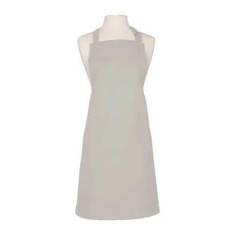 Dexam Apron Love Colour 100% Cotton Stone