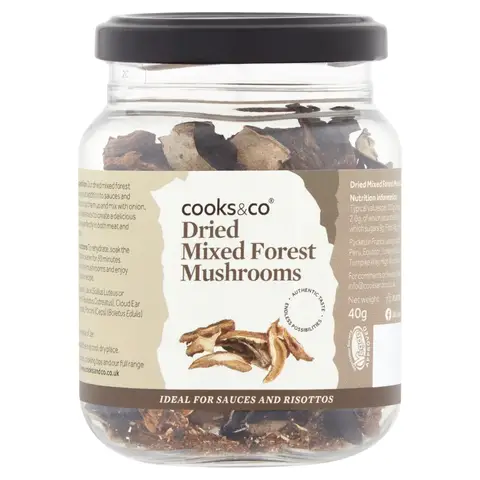 Cooks & Co Mixed Forest Mushrooms 40g