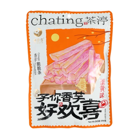 Chaoyouwei Batônnets de taro croustillants saveur œufs de crabe - 106 g