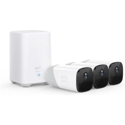 Eufy Cam 2 Pro 3+1-Kamera-Kit T88523D2 Überwachungssystem