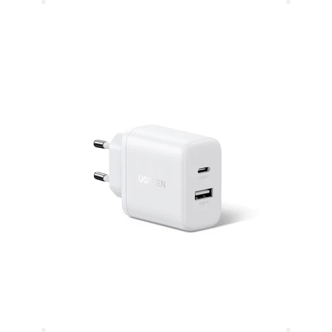 UGREEN Chargeur 20 W 1A1C EU Blanc