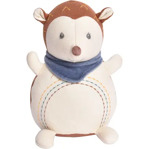 Ethan the hedgehog plush activity toy