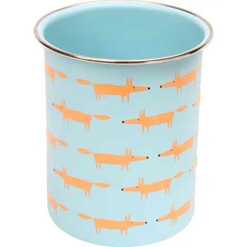Scion by Dexam Mr Fox Utensil Jar - Blue