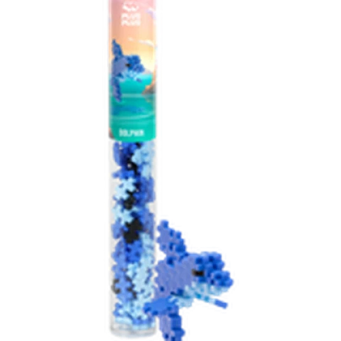 Plus Plus - Dolphin / 100 pcs Tube - (4325)