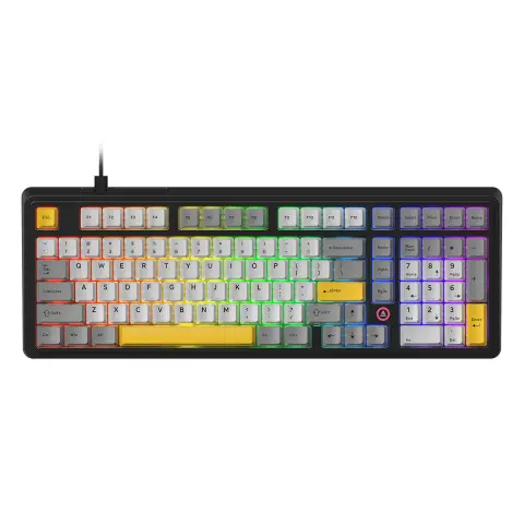 AJAZZ AK980 98% Wired Mechanical Gaming Keyboard,