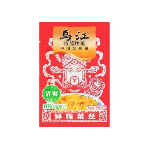 Wujiang Krokante Groentestreepjes 80g/verpakking