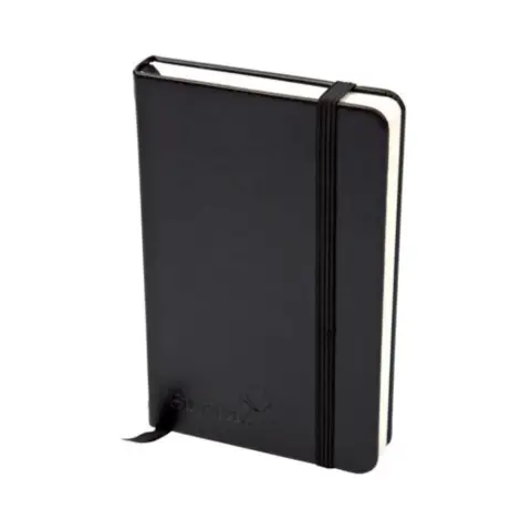 Silvine Executive A5 Casebound Soft feel Notebook Black