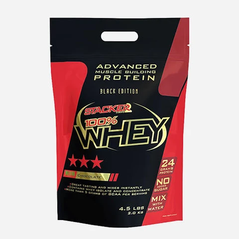 Body&Fit Stacker 2 100 % Whey saveur fraise - 2 kg