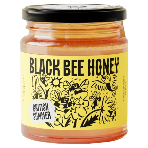 Black Bee Honey British Summer Honey 227g