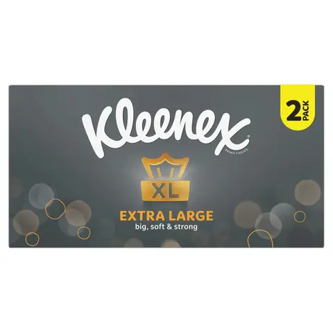Kleenex Extra Large Tissues Twin Pack