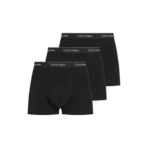Calvin Klein 3er-Pack RELAXED FIT TRUNK SCHWARZ MIT DTM WB S