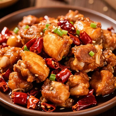 La Wei Ju Noël Poulet au piment 300g
