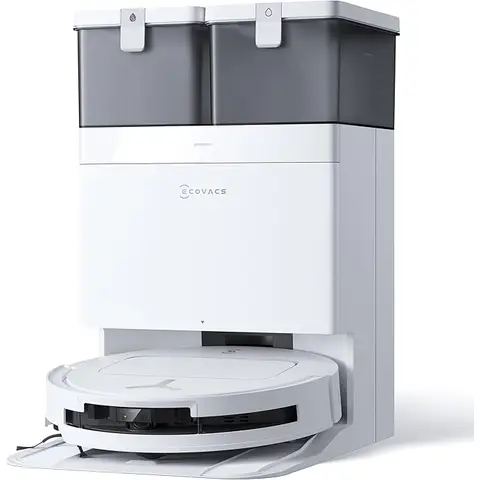 Ecovacs DEEBOT T50 OMNI - Saugroboter - Intelligente Navigation Starke Saugkraft Weißes Design