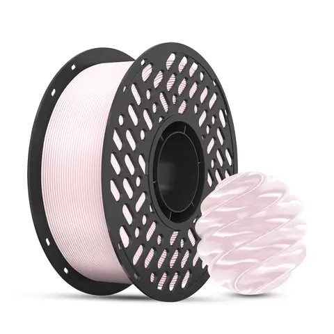 CAILAB Filament pour Imprimante 3D PLA Silk - Rose crème