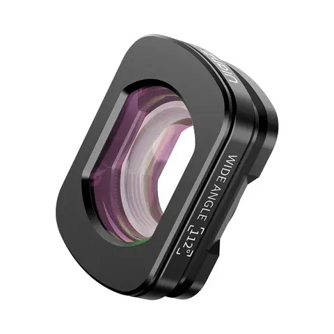 ULANZI F35 Wide Angle Lens forDJI Osmo Pocket 3/Xtra Muse， 112° Wide-Angle Lens, Magnetic Attach/Double-Sided Coated/HD Optical Glass