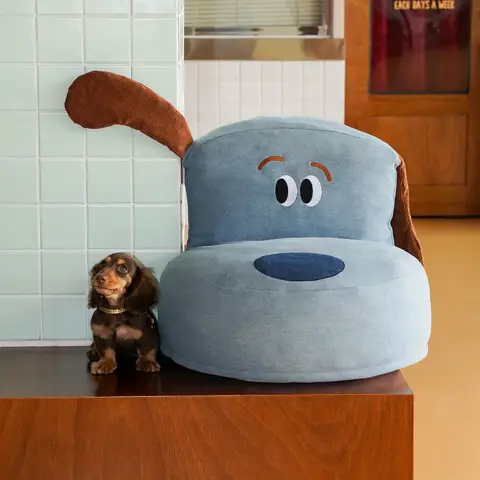 zeze Canapé pour chien en denim