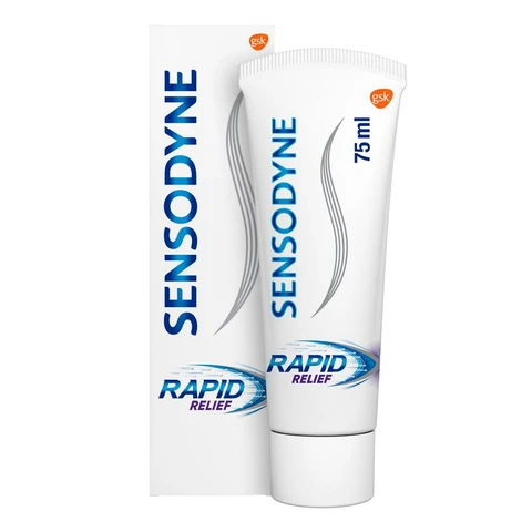 SENSODYNE Rapide - Dentifrice Soulagement Sensibilité - 75ml
