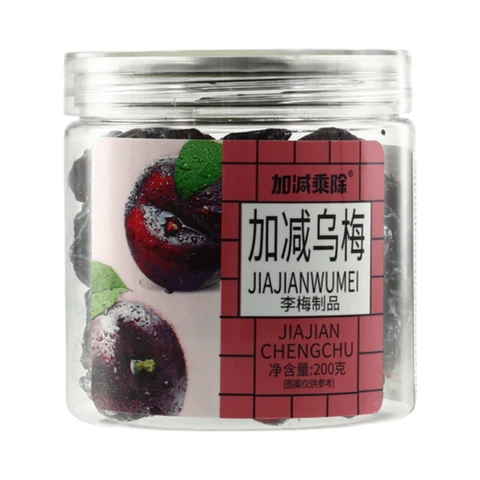 Jiajianchengchu Genießen Sie Flasche Pflaume 200G