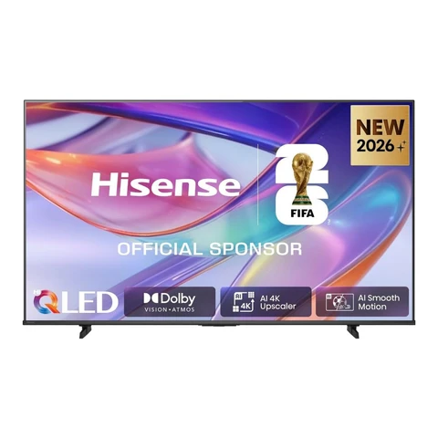 Hisense E7S 43-Zoll 4K UHD QLED Smart-TV HomeOS 9.5 Dolby Vision IQ HDR10+ Adaptive Black