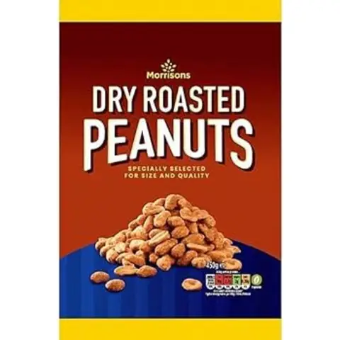 Morrisons Dry Roasted Peanuts 200g