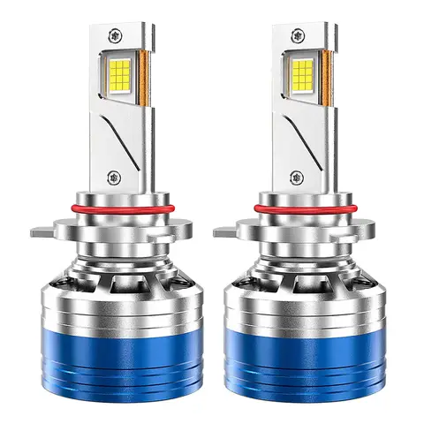 EndureLite E15PLUS 9012 9012 LED-Lampen, 20.000 lm, 6500 K Weiß, 1:1 Mini-Größe, polfrei, Plug-and-Play, Ersatz für HIR2 Halogen-Scheinwerfer, CANbus-fähig, 2er-Pack