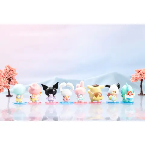 MINISO Sanrio Characters Back-to-Back Company Series Blind Box Figure Assortment