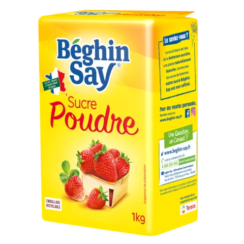 BEGHIN SAY Sucre en Poudre 1kg