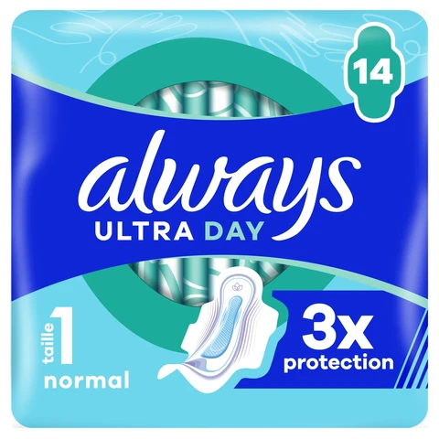 Always Ultra Serviettes hygiéniques Normal Plus - x14
