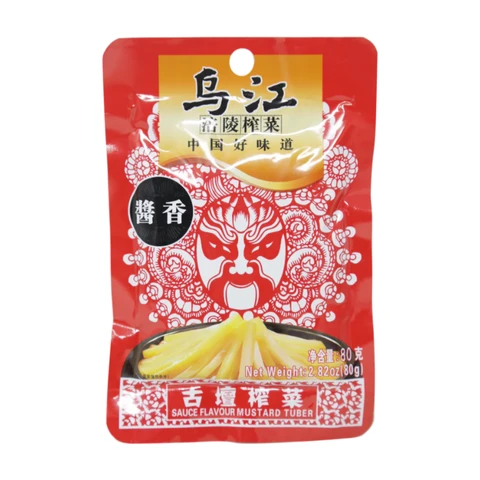 Wujiang Soy Sauce Flavor Gutan Pickled Mustard 80g